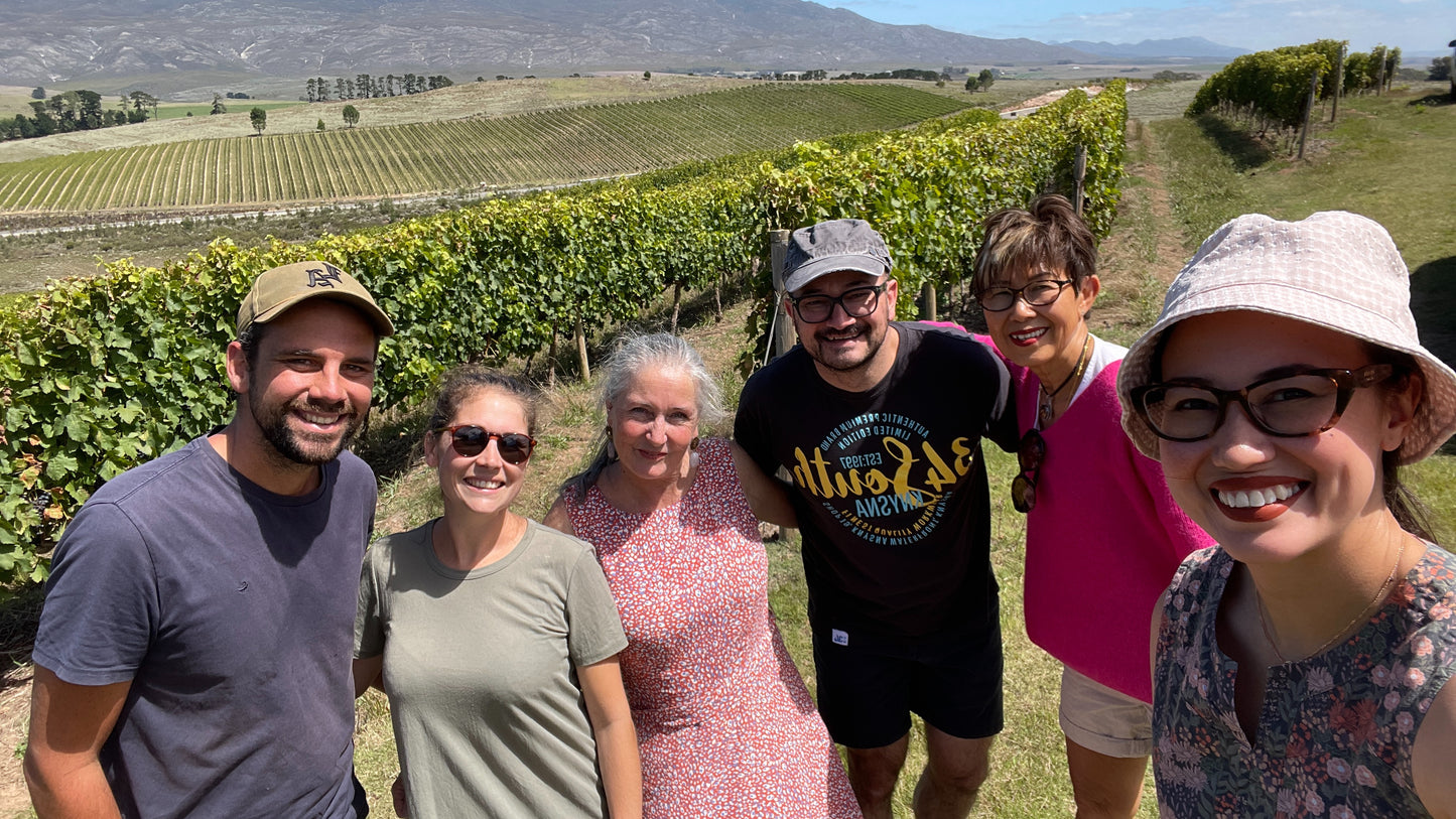 Hear from: A sparkling wine Producer from Hemel-en-Aarde Ridge, South Africa